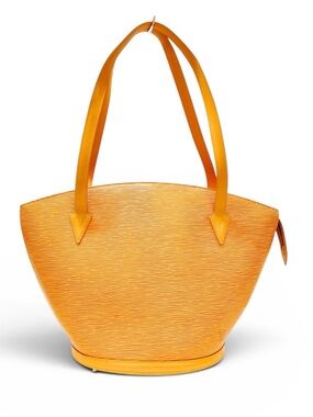SOLD: Louis Vuitton Yellow Epi Leather Saint Jacques Tote with COA